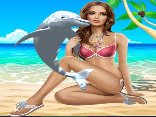 Beach Dress Up Game