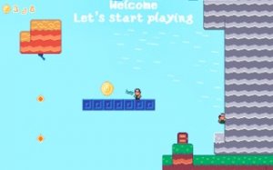 Pixel Coin Quest Platformer