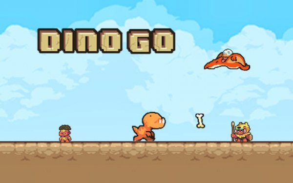 Prehistoric Sprint: Tap to Dash