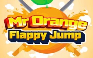 Orange Flappy Jump Adventure
