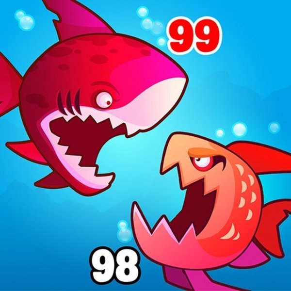 Fish Eat Getting Big
